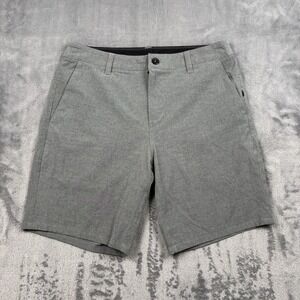 Vuori Aim Short Men's Size 30 Gray Golf Chino Performance Preppy Stretch V368
